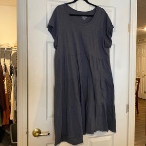 Tiered T-shirt dress